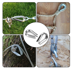 Cáp gian lận 304 dây thép không gỉ Dây <span class=keywords><strong>thimbles</strong></span> - Product Image 6