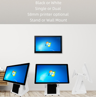 Imprimante de facturation de vente au détail de restaurant Windows 10 Caissier tactile POS Terminal de caisse enregistreuse tout en un Systèmes POS