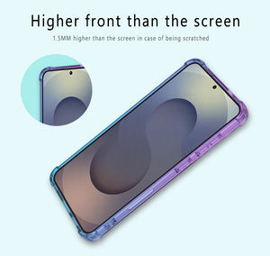 Coque transparente pour <span class=keywords><strong>Samsung</strong></span> S26 Ultra, avec dégradé de couleurs, antichoc, coins renforcés, pare-chocs souple en TPU, housses de téléphone portable pour Galaxy S26 Ultra - Product Image 4