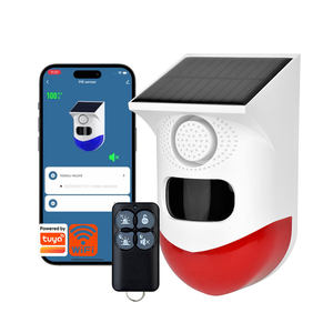 CT80WR Home Security <b>Alarm</b> Anti Thief TUYA WIFI Outdoor <b>Motion</b> Detector Solar Powered Waterproof IP65 <b>Motion</b> <b>Sensor</b> <b>Alarm</b> - Product Image 1
