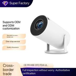 YDH- ALX300 Mini 2026 Projecteur Home Cinéma 4K avec 150 Lumens 200 Pouces 1280*720P BT5.0 WiFi 6 Lampe LED - Product Image 1