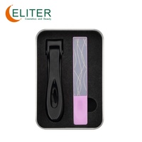 Eliter – kit de manucure professionnel pour les doigts et les orteils, en acier inoxydable, couleur personnalisée, tondeuse à ongles, vente en gros