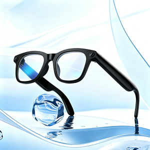 Lunettes Intelligentes IA avec Caméra 12MP, Traduction en Temps Réel, Commande Vocale, Chargement Magnétique, Enregistrement Stabilisé - Product Image 6