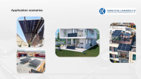 Kit Solar Fotovoltaico para Balcón con Certificación del Reino Unido, Montaje en Techo, Panel Solar de 800W para Uso Doméstico, Microinversor, Conexión Plug and Play, Monitoreo por Aplicación