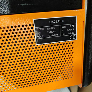 Machine à tournage économique à double fonction, portable, pour disques et tambours de voiture, aligneur de disques de voiture, équipement de réparation pour garage - Product Image 5