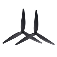 2 paires d'hélices de drone en matériau PC de marque TOP 14x10x3, hélices de rechange pour accessoires de moteur de drone