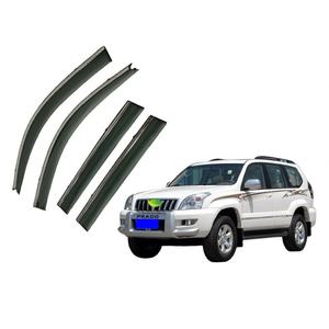 แผ่นบังแดดกันฝนข้างประตูรถยนต์ สำหรับรถยนต์โตโยต้า ปราโด FJ120 ปี 2003 2004 2005 2006 2007 2008 2009 - Product Image 2