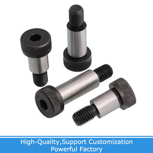 3/16 1/4 5/16 3/8 1/2 5/8 3/4 Zoll Gewindelegierung Stahl Innensechskant-Ansatzschraube Stehbolzen Achsansatzbegrenzungsbolzen - Product Image 4