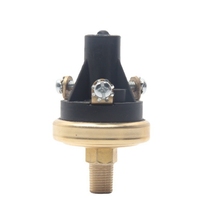 Pressostat LINO à micro-pression réglable, positif et négatif, SPST, pour compresseur d'air, indice de protection IP53, en laiton