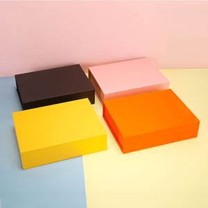 Caja de regalo plegable, caja magnética personalizada, caja para libros, caja de regalo profesional, caja de embalaje para cosméticos, caja de set, LOGO personalizado - Product Image 1