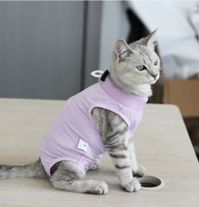 Ropa quirúrgica Ropa de esterilización y castración de gatos Ropa fisiológica después de la recuperación Ropa de destete de gato hembra - Product Image 5