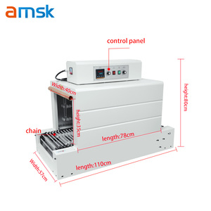 BS-4035 Macchina Automatica a Catena per Etichettatura e Imballaggio Termoretraibile con Film PVC per Bottiglie in Plastica - Product Image 6