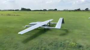 Aéronef hybride électrique VTOL à aile fixe en fibre de carbone robuste de qualité supérieure avec unité de puissance sur mesure pour mission aérienne professionnelle - Product Image 2