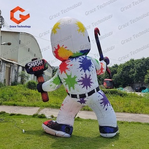 Astronaute gonflable géant pour fête d'Halloween, <span class=keywords><strong>carnaval</strong></span>, spectacle sur scène - Product Image 6