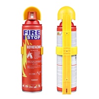 Pulvérisation de mousse en aérosol, arrêt de feu d'usine OEM 500ml/1000ml Mini extincteur de voiture en mousse Portable