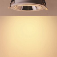 Projecteur LED encastré mural polarisé anti-éblouissement profond avec plusieurs angles de faisceau pour plafond