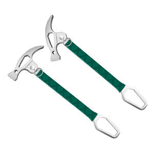 Martillo de garra multifuncional Tuosen de acero 14 en 1, llave universal, palanca, extractor de clavos, herramienta para trabajar la madera, martillo plegable - Product Image 1