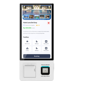 Kiosque de paiement <span class=keywords><strong>McDonald</strong></span>'s, kiosque interactif à écran tactile, billetterie, paiement avec lecteur de carte RFID, kiosque de commande automatique pour restauration rapide - Product Image 1
