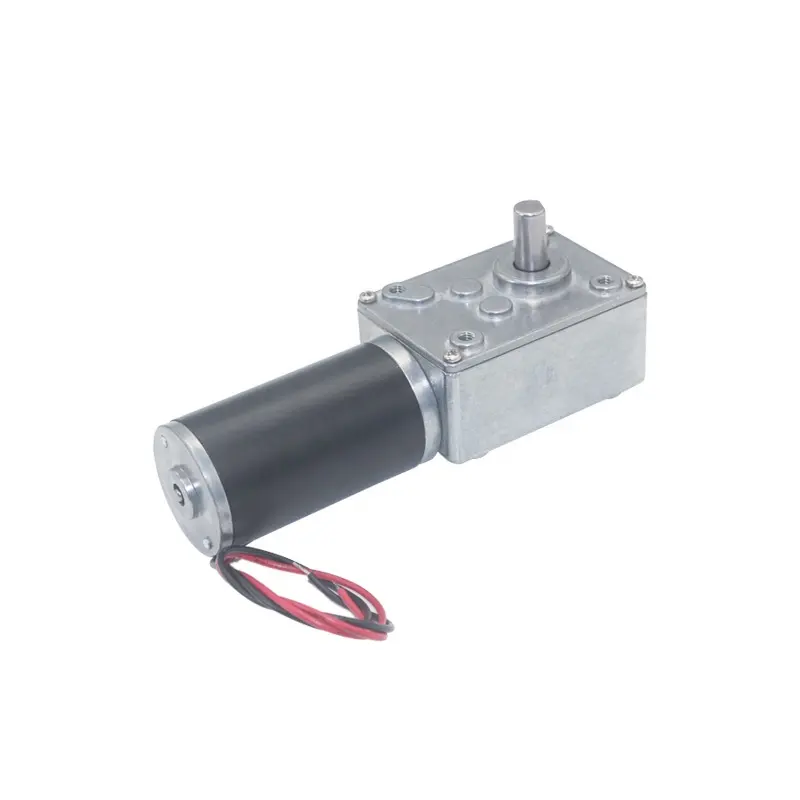 Customized Low Noise 8rpm 12rpm 20rpm 4058 12v 12 volt 36v 24v Electric 50rpm Dc Gearhead Worm Gear Motor