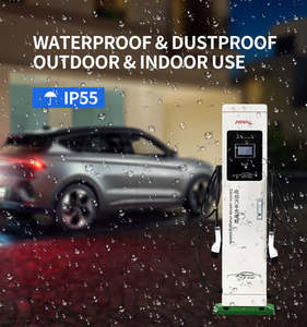 AMPPAL 7KW 14KW 22KW 44KW 바닥 설치형 전기차 급속 충전소 (4G WiFi 옵션 포함) - Product Image 5