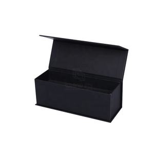 カスタムOEM高級ギフトボックス、ブック型フリップ蓋、フォームインサートとマグネットロック付き、金箔押しギフト包装箱 - Product Image 4