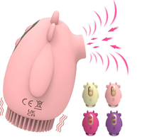 Vibrateur Mini BlueRabbit 2 en 1 pour stimulation clitoridienne et des mamelons, vibrateur de succion, masseur corporel, jouet sexuel féminin