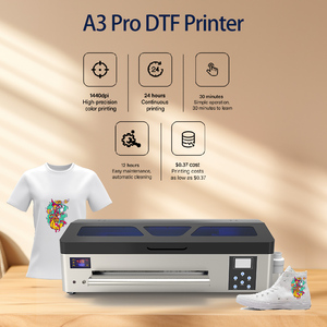 Impresora <span class=keywords><strong>A3</strong></span> Xp600 de doble cabezal Dtf, máquina impresora con logotipo de ropa, etiqueta de 30cm, impresora <span class=keywords><strong>A3</strong></span> Dtf con 2 cabezales de impresión Xp600, transferencia de impresión - Product Image 4
