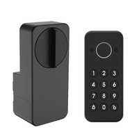 Système de maison intelligente, serrure de porte biométrique électronique sans fil, serrure intelligente TTlock, serrure numérique pour porte double en bois