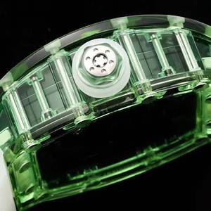 Popular 3501 Crystal <b>Case</b> RMUL3 Integrated Movement Automatic Mechanical Fluororubber Strap Sports Waterproof Men's <b>Watch</b> - Product Image 4