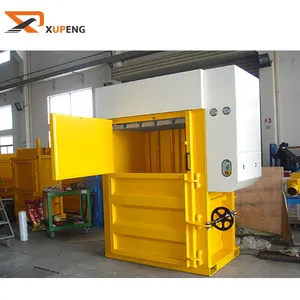 Hydraulic Vertical Compactor Baler Machine For Cardboard Waste Paper Baling Press