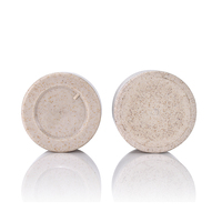 10g 20g 30g 50g 100g 150g 200g 250g Pots cosmétiques en plastique de paille de blé recyclée biodégradable à double paroi écologiques