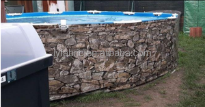 Buchsbaum-Pantalla de doble Impresión de 0,90 m x 6m, protector de PVC para balcón, privacidad, Balkon, Sichtschutz, Gartenzaun, gran oferta - Product Image 5