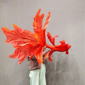 งานศิลปะกระดาษเชนแบบสร้างสรรค์ <span class=keywords><strong>ปลาทอง</strong></span>/ปลาคาร์พ ทำมือ ตกแต่งแขวน<span class=keywords><strong>สวยงาม</strong></span> สำหรับประตู ร้านค้า หน้าต่าง งานปาร์ตี้ ตกแต่งผนัง - Product Image 1