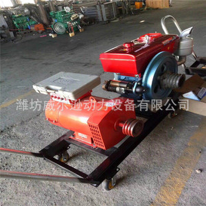 Groupe électrogène diesel Weifang 8-24 kW 400/230 V 50 Hz monocylindre avec compteur de courant - Product Image 2