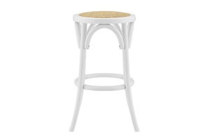 Tabouret <span class=keywords><strong>de</strong></span> <span class=keywords><strong>bar</strong></span> en rotin et bois <span class=keywords><strong>de</strong></span> style scandinave DISHI pour salle à manger et salon - <span class=keywords><strong>Chaise</strong></span> <span class=keywords><strong>de</strong></span> bistrot écologique à usage commercial - Product Image 2