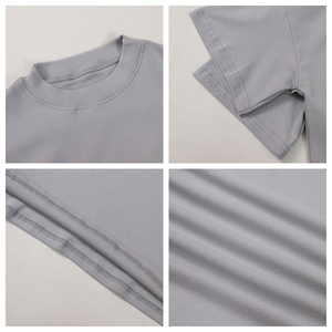 Lucky Sprout <span class=keywords><strong>T</strong></span>-<span class=keywords><strong>shirt</strong></span> uni surdimensionné à manches courtes en coton biologique personnalisé pour filles et garçons - Product Image 5
