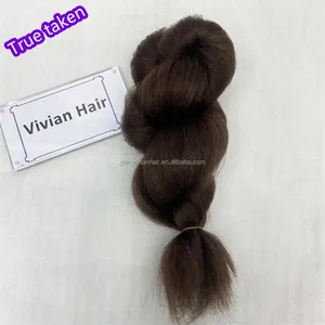 Vivian Hair factory direct top quality meche kinky afro feel like naturel bulk for braiding kinky straight hair
