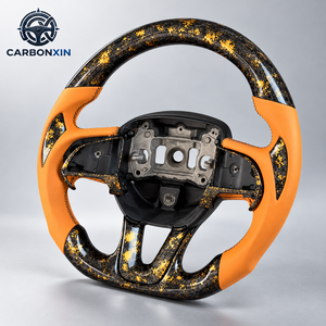 Volante Deportivo Personalizado de Fibra de Carbono con 3 Radios y Agarre de 40 mm para Dodge Charger Challenger Durango Demon SRT Journey RT Viper Ram - Product Image 3