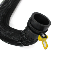 1 pièce de tuyau de refroidissement de radiateur supérieur et inférieur compatible avec Jeep Wrangler 3.6L V6 2012-2018 OE 55111395AE 55111394AC