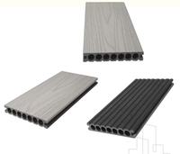 Planches de terrasse en composite WPC pour extérieur, effet bois 3D, imperméables, résistantes à l'usure, antidérapantes, pour cour et jardin