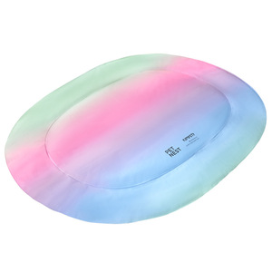Rainbow gradient pet cooling mat, summer dog ice <b>nest</b> sleeping mat, dog <b>bed</b> cooling mat, cat <b>bed</b> cooling mat wholesale - Product Image 1