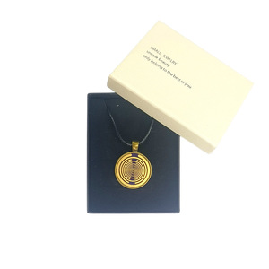 MWO Vòng cổ đĩa phân cực Bộ tạo dao động đa sóng Vòng cổ năng lượng Đồng nguyên chất Trang sức mạ vàng để điều chỉnh tần số tế bào - Product Image 6