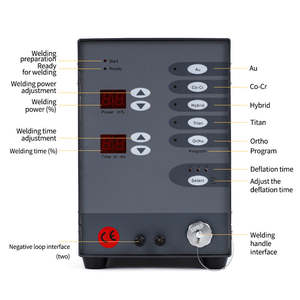 Spedizione Gratuita Kit Saldatrice per Gioielli Permanenti Saldatore Laser per Gioielli 100W Mini Saldatore Laser a Punto da Banco per Gioielleria - Product Image 3