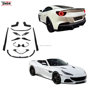 Kit de Carrocería de Fibra de Carbono Seca para Ferrari Portofino N, Difusor Delantero de Fibra de Carbono, Alerón, Accesorios para Parachoques Portofino - Product Image 1