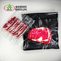 Sac de conservation sous vide de qualité alimentaire personnalisé, sac de conservation sous vide noir pour aliments, sac de conservation sous vide en plastique de qualité supérieure
