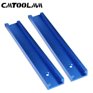 6063 aluminum alloy pre-drilled mounting holes 30mm Type T track for woodworking