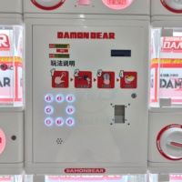 WANGERBAO Distributeur automatique de capsules de jouets Gacha, attrayant et personnalisable, intégré, à monnayeur, pour salles d'arcade