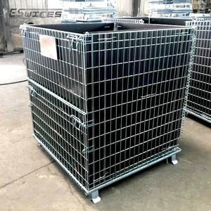 Conteneur en fil métallique à <span class=keywords><strong>cage</strong></span> pliable multifonction en acier doux Q235 - Product Image 1