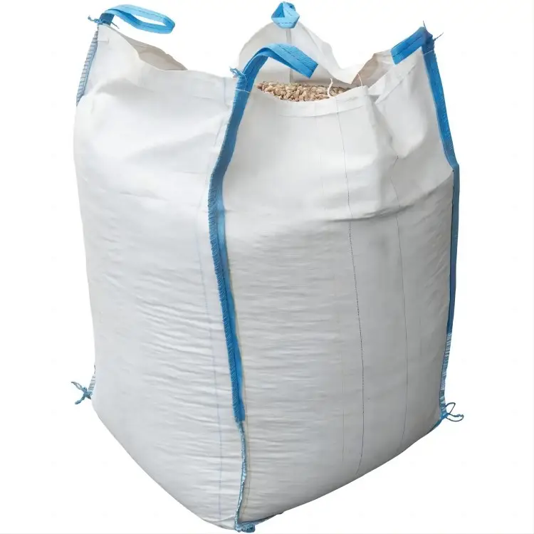 FIBC Bulk Containers Bag 500kg 1000kg 1200kg Big Building Plastic Bag for Gravel