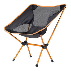 Professional Factory Equipment and <b>Table</b> Backrest Camping Camp Folding Moon Chair - Product Image 5
